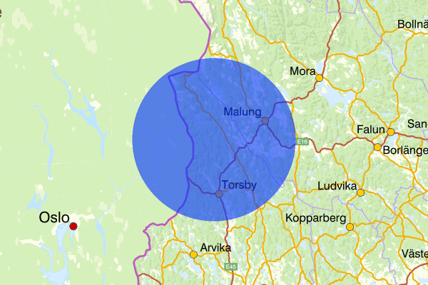 07 juni 12.39, Trafikolycka, Torsby