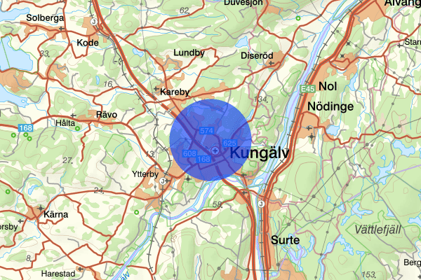 Munkegärde 07 juni 14.19, Rattfylleri, Kungälv