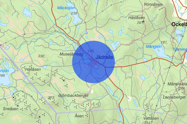 Jädraås 07 juni 20.26, Trafikolycka, Ockelbo