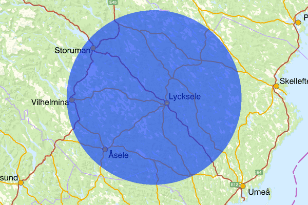 08 juni 08.34, Trafikbrott, Lycksele