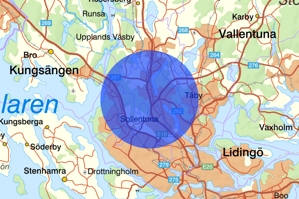 09 juni 00.08, Misshandel, Sollentuna