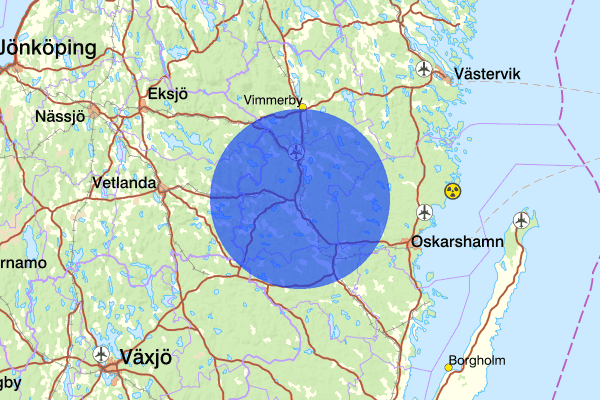 09 juni 15.52, Trafikolycka, Hultsfred
