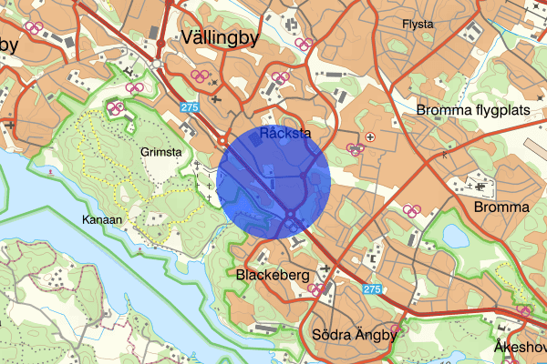 Råcksta 09 juni 16.11, Våld/hot mot tjänsteman, Stockholm