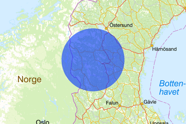 09 juni 17.06, Arbetsplatsolycka, Härjedalen