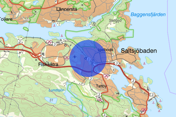 Igelboda 10 juni 16.28, Brand, Nacka