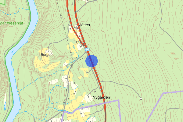 Länsgränsen Jämtland-Västernorrland 11 juni 07.12, Sammanfattning natt, Västernorrlands län