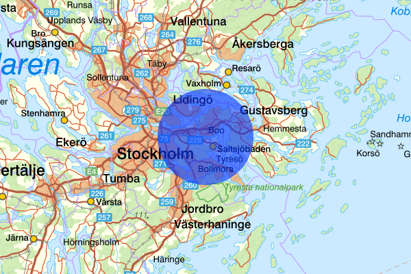 11 juni 16.03, Brand, Nacka