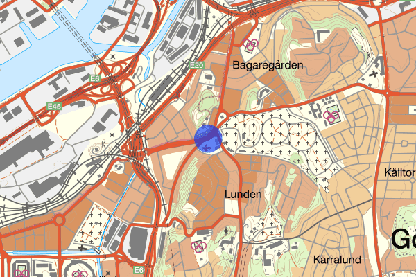 Redbergsvägen 11 juni 18.45, Trafikolycka, personskada, Göteborg