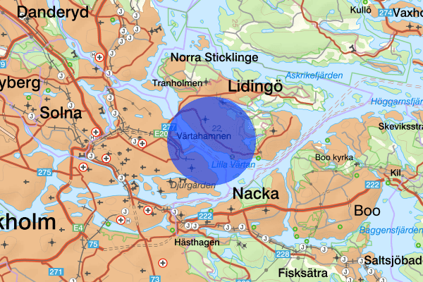 Larsberg 12 juni 00.41, Narkotikabrott, Lidingö
