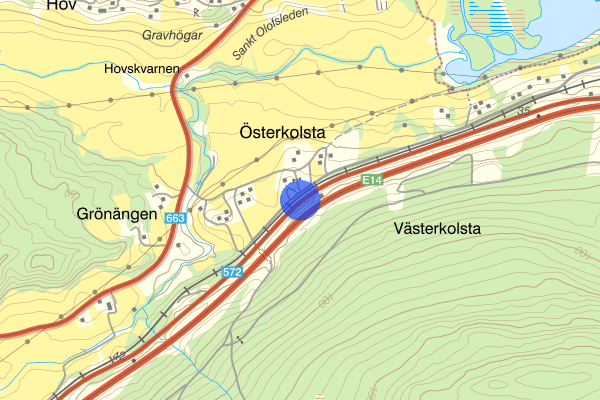 Kolsta E14 12 juni 06.52, Trafikolycka, Sundsvall