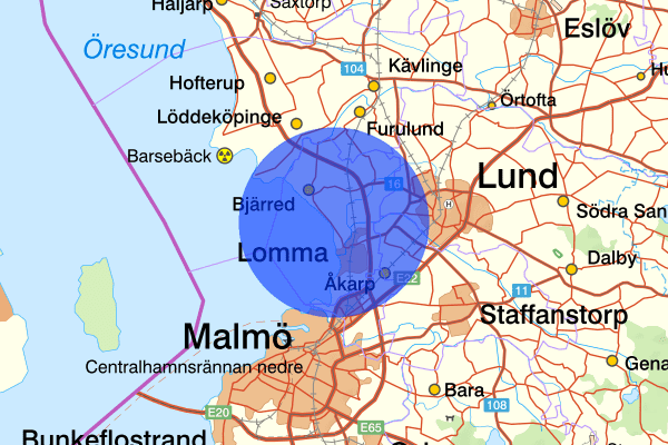 12 juni 10.14, Trafikolycka, Lomma