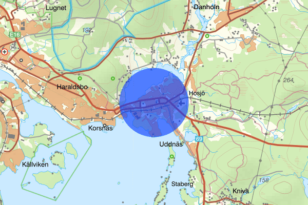 Hosjö 12 juni 14.40, Trafikolycka, singel, Falun