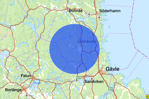 13 juni 03.21, Olovlig körning, Ockelbo