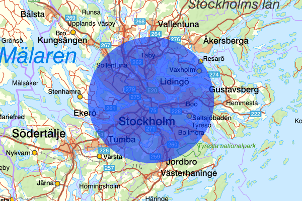 Stockholm 13 juni 02.24, Larm Inbrott, Stockholm