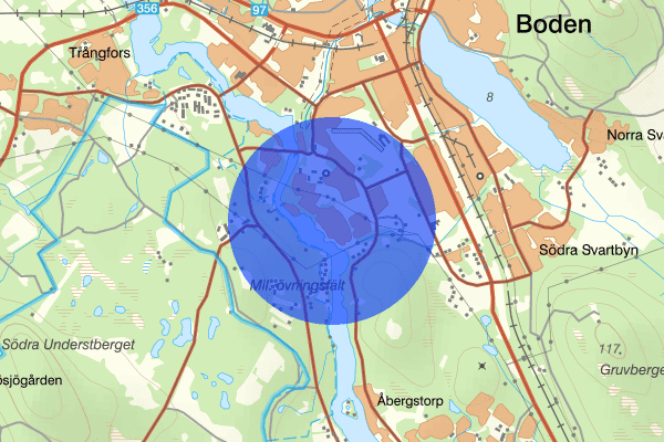 Bodsvedjan 13 juni 10.42, Olovlig körning, Boden