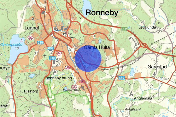 Karlskronavägen 13 juni 11.16, Trafikolycka, Ronneby