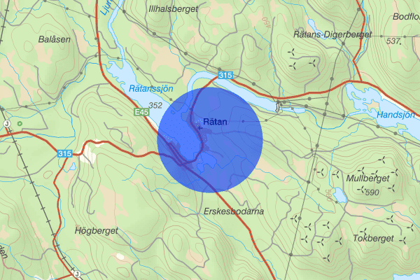 Rätan 13 juni 17.11, Trafikbrott, Berg