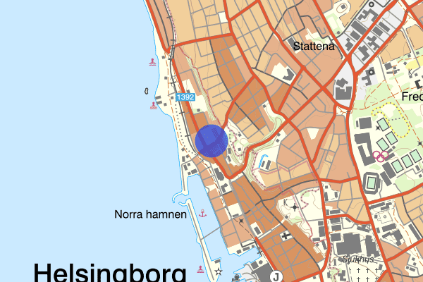Tågagatan 14 juni 13.10, Trafikolycka, Helsingborg