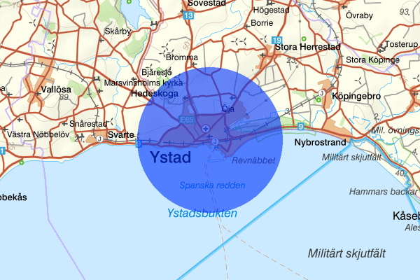 Ystad 14 juni 18.05, Misshandel, Ystad