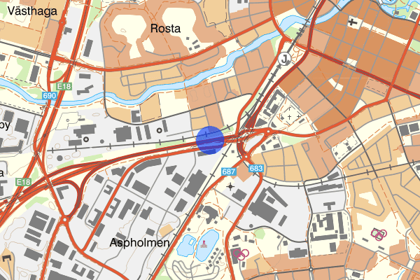 Södra Infartsleden 15 juni 09.26, Trafikkontroll, Örebro