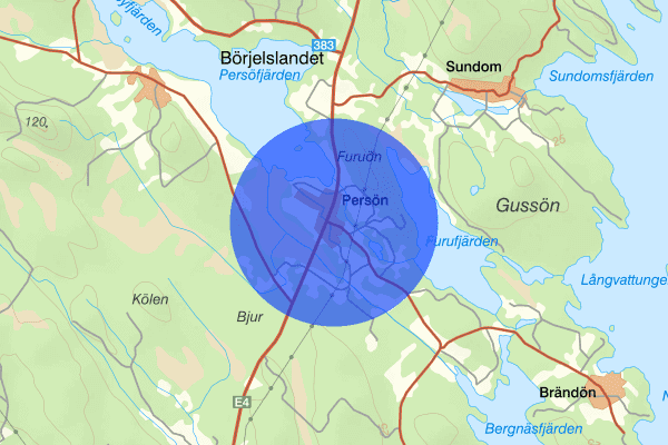 Persön 15 juni 09.37, Trafikolycka, vilt, Luleå
