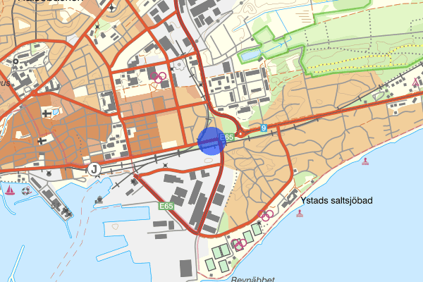 Österleden 15 juni 11.19, Trafikolycka, Ystad