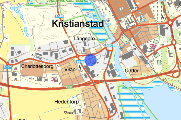 Torggatan 16 juni 08.54, Arbetsplatsolycka, Kristianstad