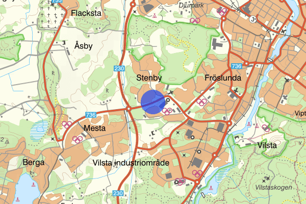 Gillbergaleden 16 juni 20.45, Skadegörelse, Eskilstuna