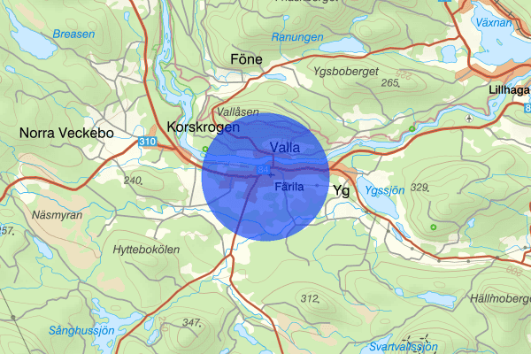 Färila 17 juni 06.43, Försvunnen person, Ljusdal