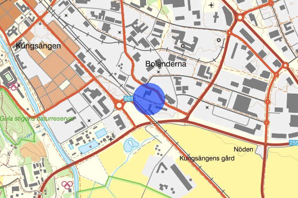 Kungsängsvägen 17 juni 13.35, Olaga hot, Uppsala