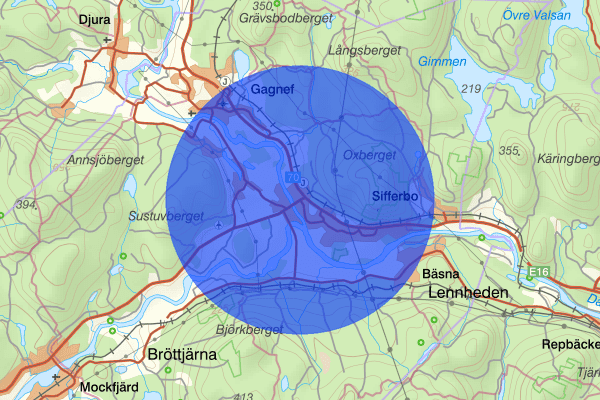 Djurås 17 juni 15.47, Försvunnen person, Gagnef