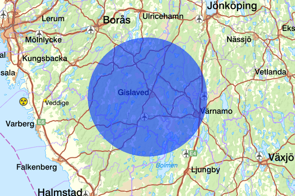 17 juni 18.16, Trafikolycka, Gislaved