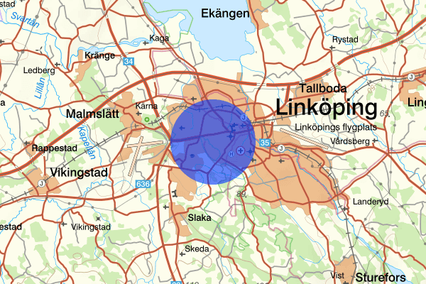 Östra Valla 17 juni 19.41, Trafikolycka, smitning från, Linköping