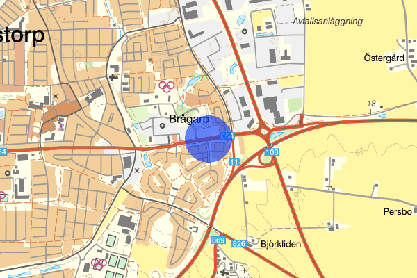 Dalbyvägen 18 juni 14.39, Trafikolycka, Staffanstorp