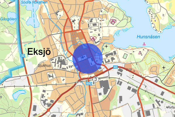 Österlånggatan 18 juni 17.39, Trafikolycka, Eksjö