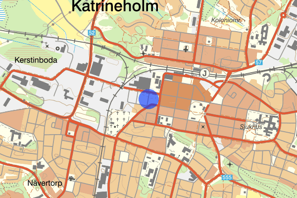 Margretehillsgatan 18 juni 20.51, Rattfylleri, Katrineholm