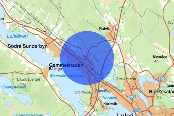 Gammelstad 18 juni 17.05, Rån, Luleå