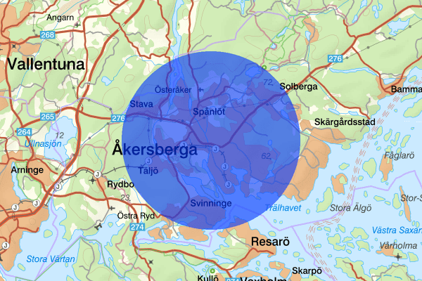 Åkersberga 19 juni 06.57, Kontroll person/fordon, Österåker