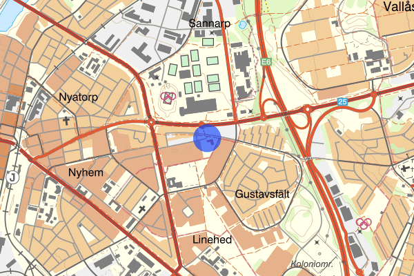 Halmstad Arena Södra 19 juni 07.00, Sammanfattning natt, Hallands län