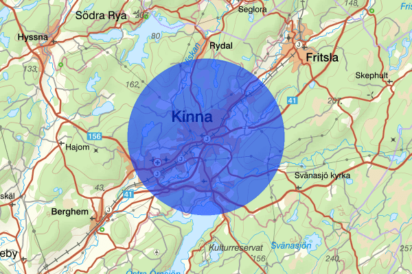 Kinna 19 juni 10.17, Olaga hot, Mark