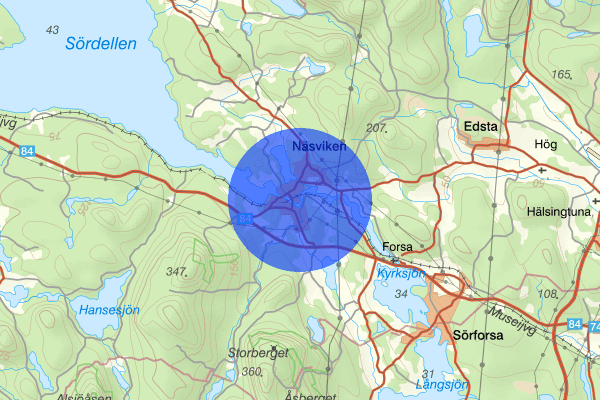 Forså 20 juni 11.19, Trafikolycka, Hudiksvall