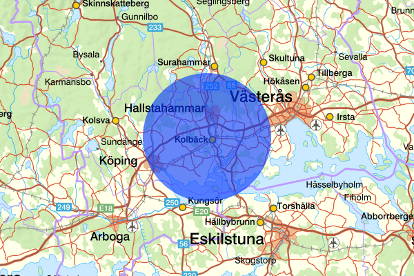 20 juni 11.39, Trafikbrott, Hallstahammar