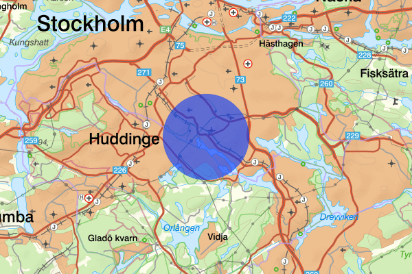 Fagersjö 20 juni 19.20, Brand, Stockholm