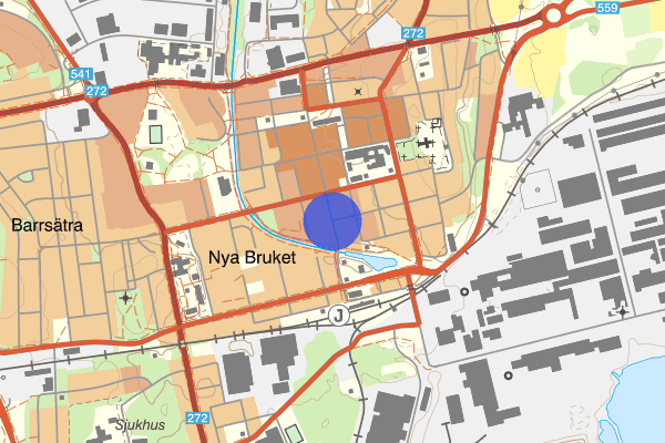 Hyttgatan 20 juni 22.51, Olaga hot, Sandviken