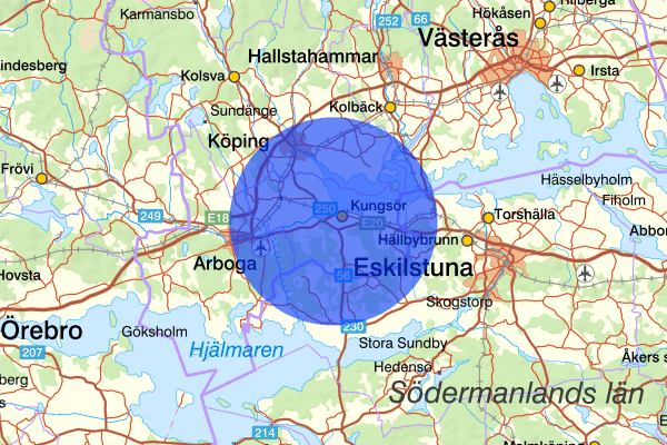 21 juni 01.54, Trafikbrott, Kungsör