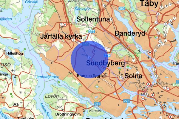 Solhem 21 juni 13.12, Inbrott, försök, Stockholm