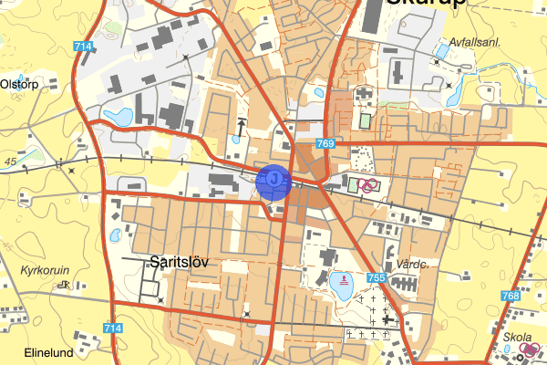 Skurups station 21 juni 13.56, Misshandel, Skurup