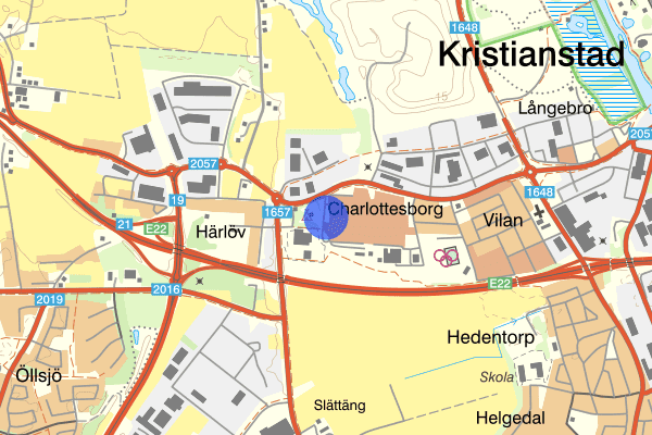 Jakobs väg 21 juni 22.18, Rattfylleri, Kristianstad