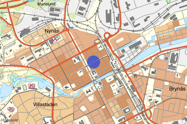 Nygatan 22 juni 02.12, Fylleri/LOB, Gävle