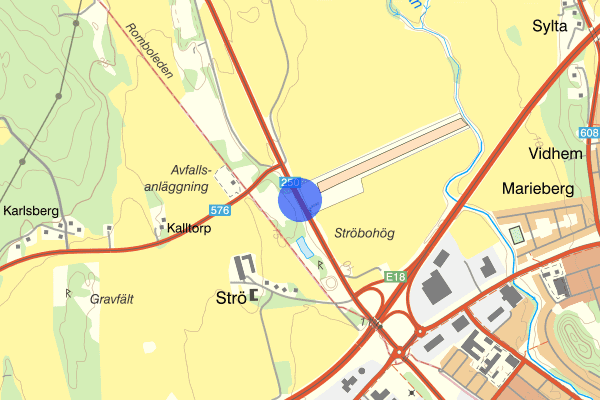 Kolsvavägen 22 juni 01.35, Rattfylleri, Köping